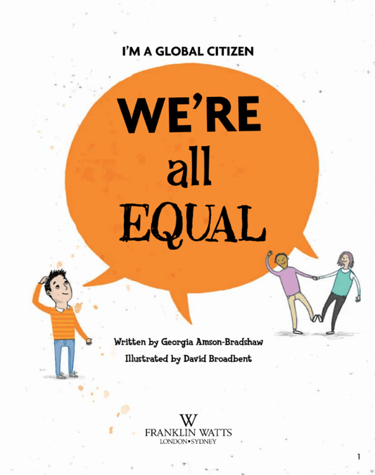 I’m a Global Citizen: We’re All Equal