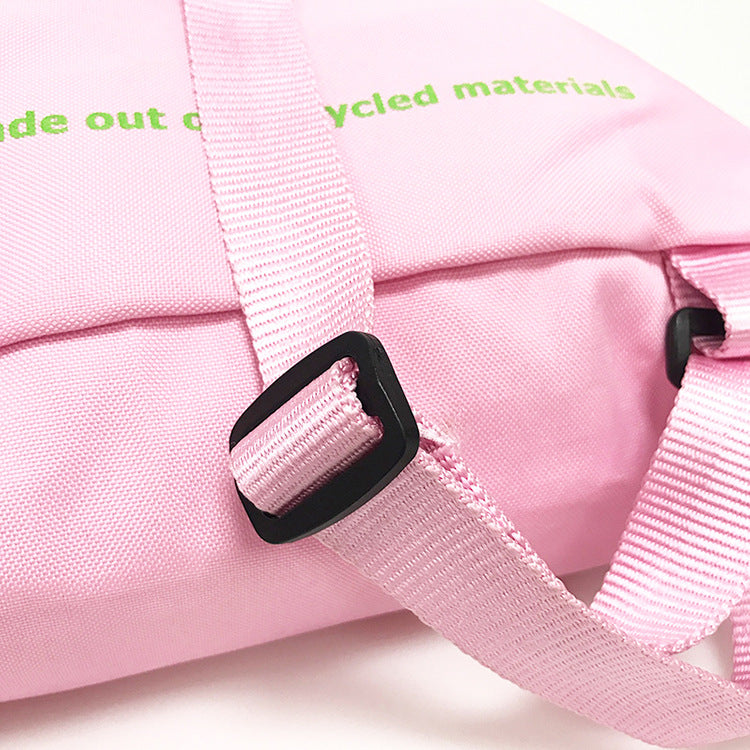 Sustainable RPET Recycled Fabric Drawstring Backpack